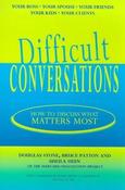 Douglas Stone / Difficult Conversations  (Large Paperback) image