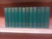 Chambers Encyclopedia - Full 12 Volume 1958 Edition - ( Green Cloth Spines) image