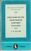 J. H. Plumb / England in the Eighteenth Century (1714-1815) (Vintage Paperback) image