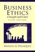 Manuel G. Velasquez / Business Ethics (Large Paperback)