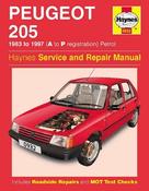 Haynes Manuals / Peugeot 205 Petrol (1983-1997) Service and Repair Manual (Coffee Table Book)