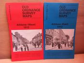 Godfrey Maps - 2 x Athlone Maps ( East &amp; West - 1912) (Ordnance Survey Reproduction) - BRAND NEW