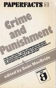 Sean MacBride / Crime and Punishment (Vintage Paperback) image
