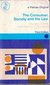 Gordon Borrie / The Consumer, Society and the Law (Vintage Paperback) image