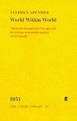 Stephen Spender / World Within World (Hardback) image