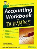 John A. Tracy / Accounting Workbook For Dummies (Coffee Table Book)