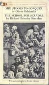 Oliver Goldsmith / She stoops to conquer (Vintage Paperback)