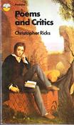 Christopher Ricks / Poems and Critics (Vintage Paperback) image