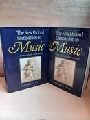 Denis Arnold ( Editor) - The New Oxford Companion to Music ( 2 x HB Volume  Complete Set)  2000 ( Revised Edition - First Published 1983 image