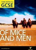 York Notes / Of Mice and Men by John Steinbeck (Large Paperback) image