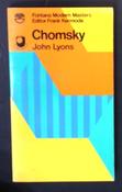 John Lyons - Chomsky (Fontana Modern Masters) image