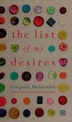 Grégoire Delacourt / The List of My Desires (Hardback) image