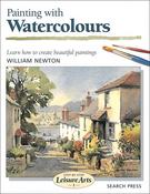Frank Halliday / Painting with Watercolours (Coffee Table Book) image