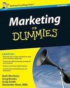 Gregory Brooks / Marketing For Dummies (UK Edition) (Coffee Table Book) image