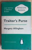 Margery Allingham - Traitor's Purse (Vintage Penguin PB 1961 (Originally 1941) image