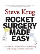 Steve Krug / Rocket Surgery Made Easy (Coffee Table Book) image