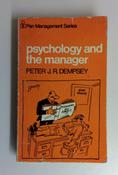 Peter J.R. Dempsey / Psychology and the Manager (Vintage Paperback)