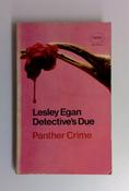Lesley Egan / Detective's Due (Vintage Paperback) image