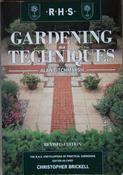 Alan Titchmarsh / Rhs Garden Techniques (Large Paperback) image