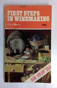 C.J.J. Berry / First Steps in Wine Making (Vintage Paperback) image