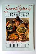 Sarah Brown / Sarah Brown's Quick and Easy Vegetarian Cookery (Large Paperback) image