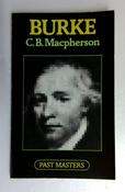 Crawford Brough Macpherson / Burke (Vintage Paperback) image