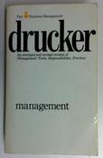 Peter Ferdinand Drucker / Management (Vintage Paperback) image