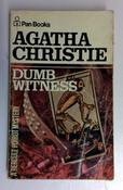 Agatha Christie / Dumb Witness (Vintage Paperback) (1)
