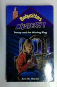 Ann M. Martin / Stacey and the Missing Ring: No. 1 (Babysitters Club Mysteries) (Vintage Paperback) image
