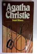 Agatha Christie / Dumb Witness (the Christie Collection) (Fontana) (Vintage Paperback) (1)