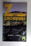 Robert C. O'Brien / Z. for Zachariah (Older Edition Small Paperback) image