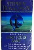 Stephen Donaldson / Lord Fouls Bane: Book 1 (the Chronicles of Thomas Covenant) (Older Edition Small Paperback) image