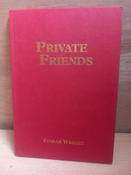 Finbar Wright - Private Friends - HB Poetry Limited Edition 2001 - SIGNED &amp; Dedicated image