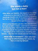 Mills &amp; Boon / presents / Maddie's Love Child image