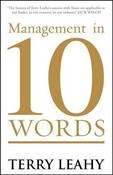 Terry Leahy / Management in 10 Words (Large Paperback) image