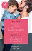 Mills &amp; Boon / True Love / 2 in 1 / Reunited with Her Italian Billionaire / a Bride for Liam Brand image