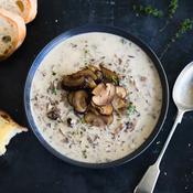 Mushroom &amp;amp; Tarragon Soup image