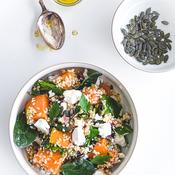 Squash, Bulgur &amp;amp; Feta Salad