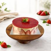 Strawberry Fraisier Cake