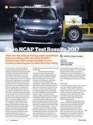 Euro NCAP Test Results 2017