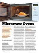 Microwave Ovens – December 2019-January 2020