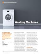 Washing Machines – July/August 2021 image