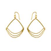 3 Chain Dangle Earrings image