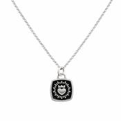 Double Sided Keith Haring Pendant with Chain image