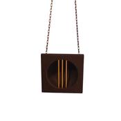 Dome &amp; Bars Necklace