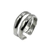 Duo Silver Ring