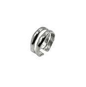 Duo Silver Ring