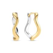 Ellera Waves Pianura Hoop Earrings
