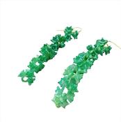 Emerald Sakura Earrings image