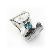 Faerie Tale Ring In Blue Topaz